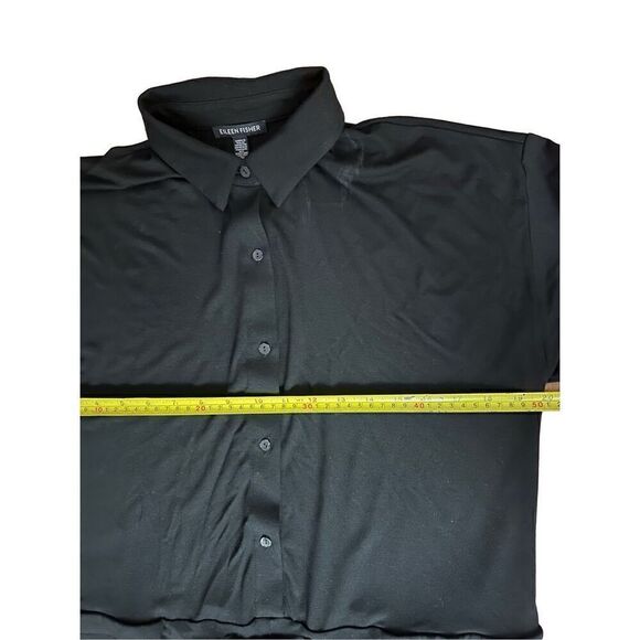 Eileen Fisher Wide Leg Jumpsuit Black Size S/P - Picture 4 of 9